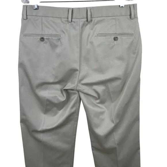 Dockers Men's Signature Khaki Slim Fit D1 Flat Front Pants 34x30 - Picture 5 of 9